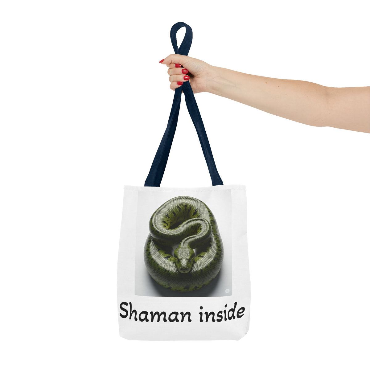 Tote Bag — 'Shaman Inside' Anaconda Spirit Tote