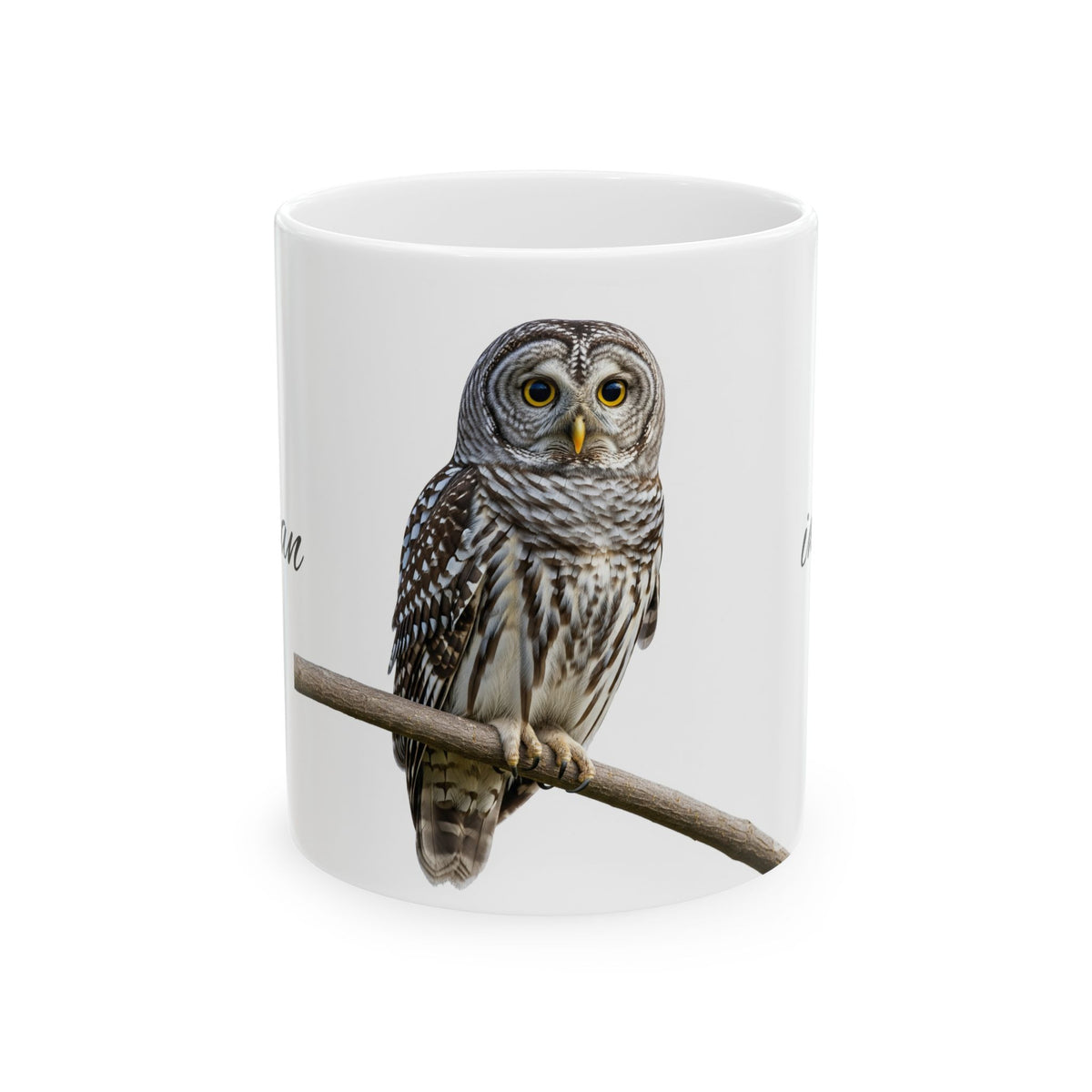 🦉 Owl Mug — Wisdom Spirit