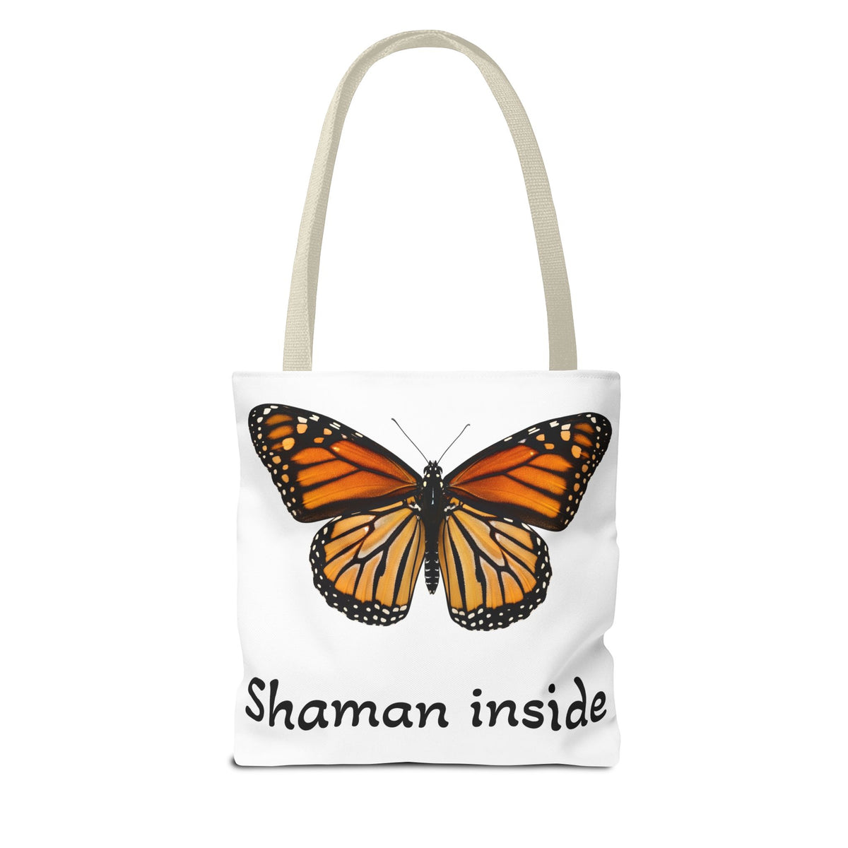 Shaman Inside Monarch Butterfly Tote Bag