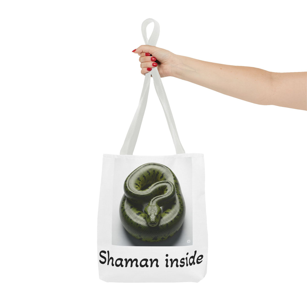 Tote Bag — 'Shaman Inside' Anaconda Spirit Tote