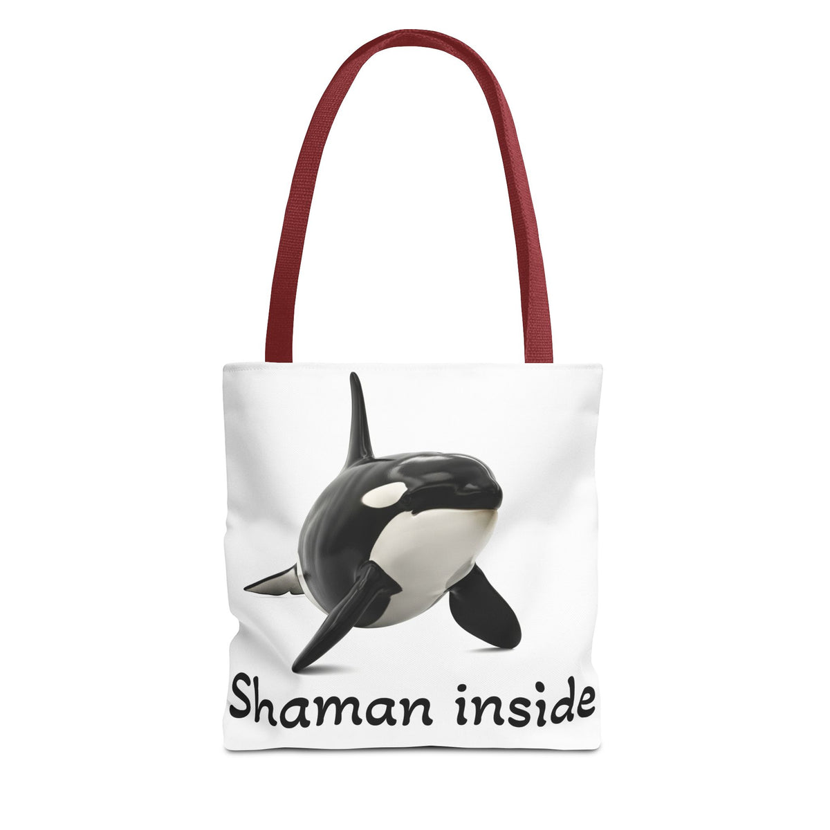 Orca "Shaman Inside" Tote Bag – Spiritual Whale Beach Market Bag