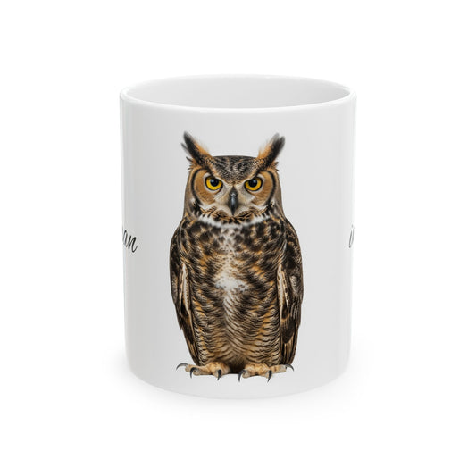 🦉 Tazza con spirito del gufo – See Beyond 