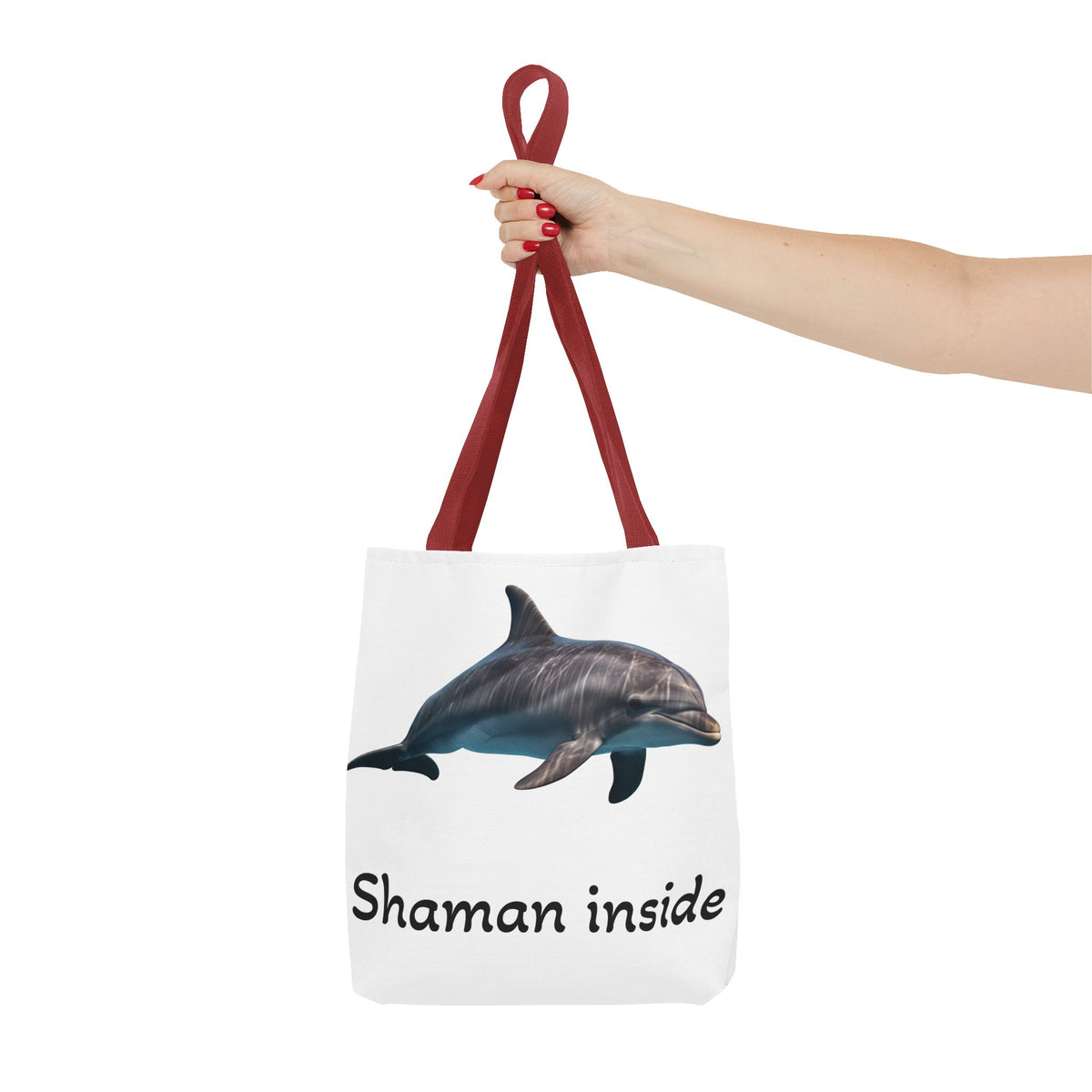 Borsa tote con grafica "Shaman Inside" di Dolphin