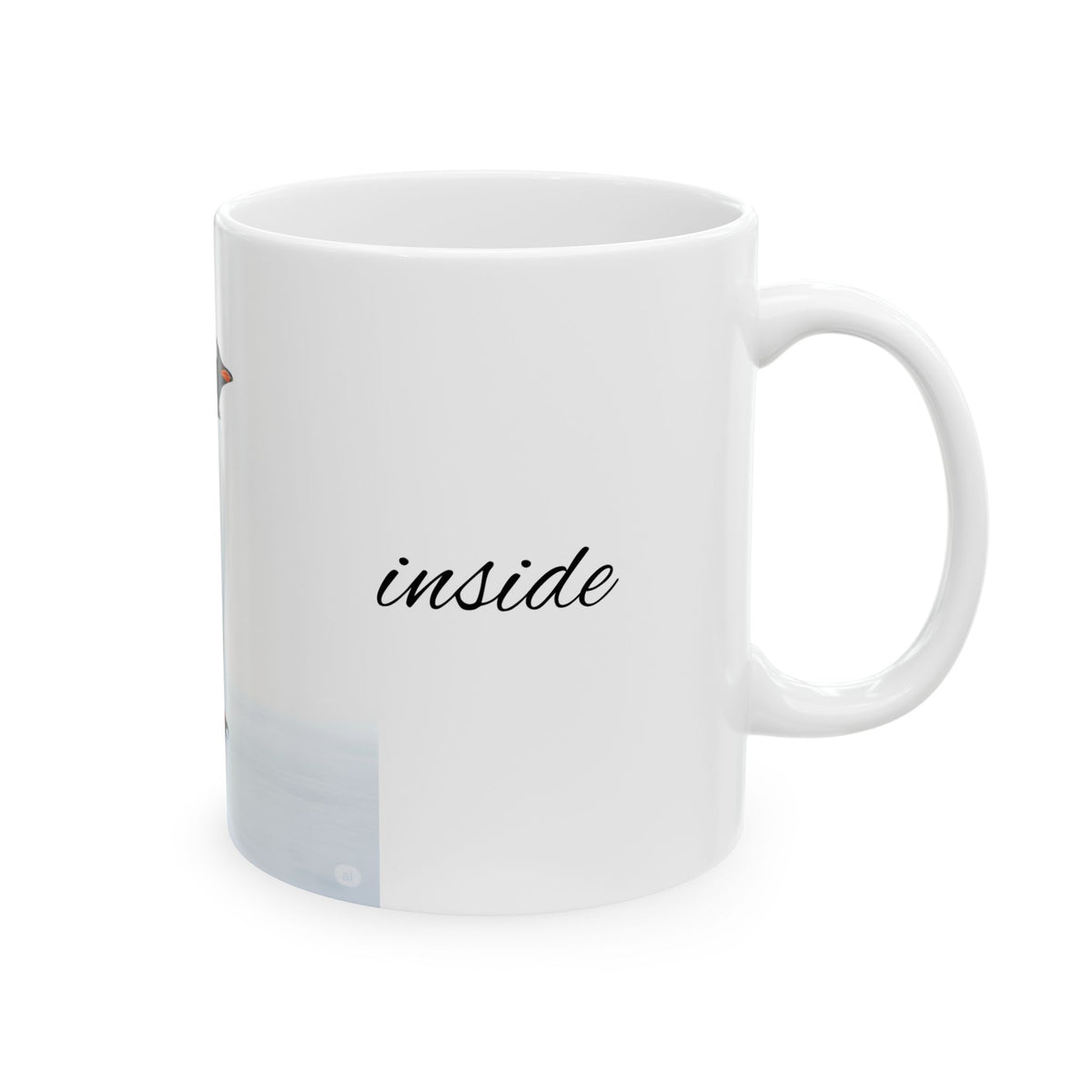 🐧 Penguin Spirit Mug – Balance in Motion