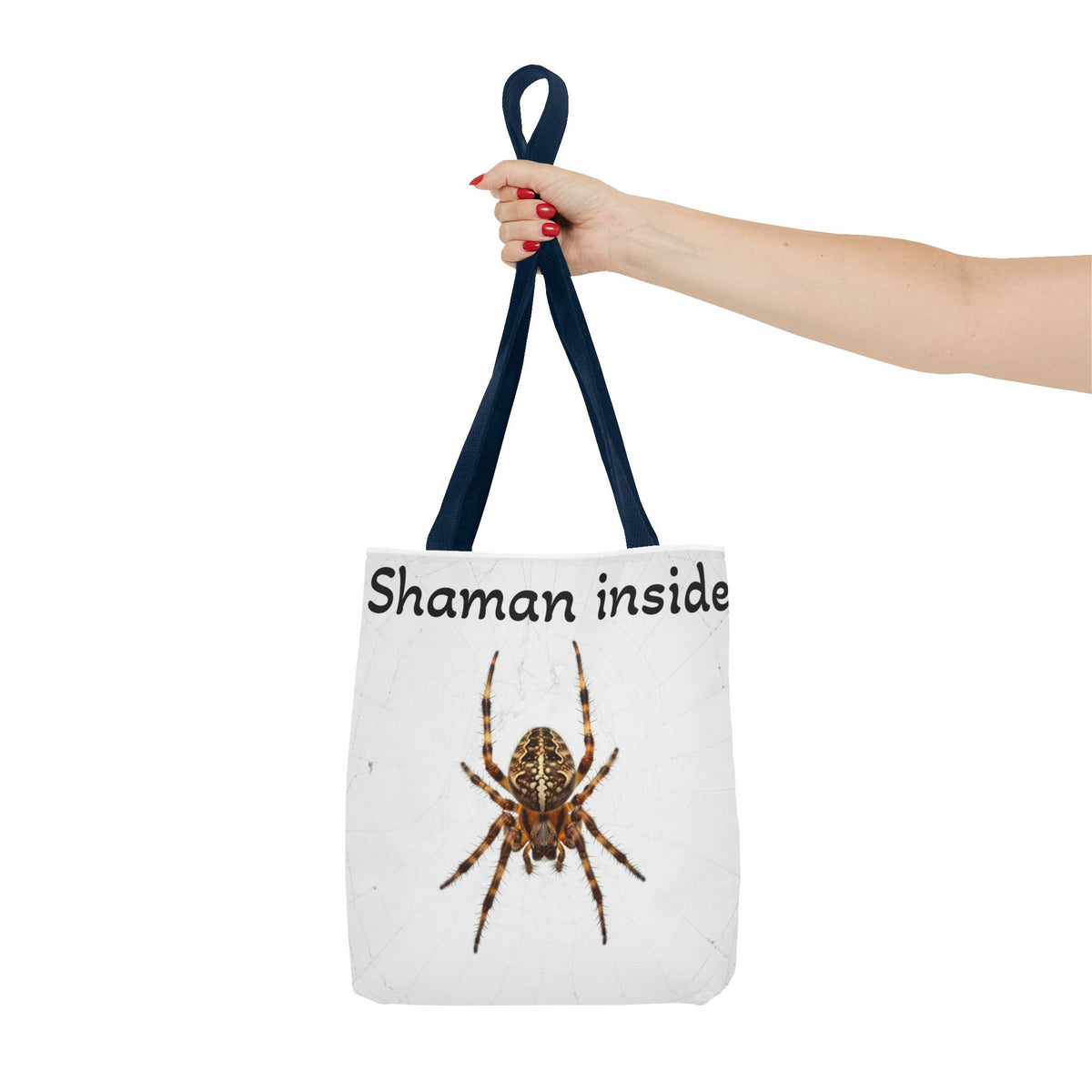 Tote Bag — "Shaman Inside" Spider Graphic Tote