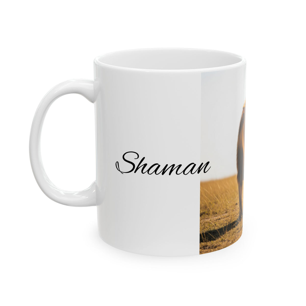 🦁 Lion Spirit Mug – Rule Your Energy
