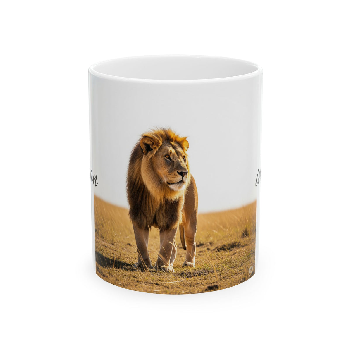 🦁 Lion Spirit Mug – Rule Your Energy