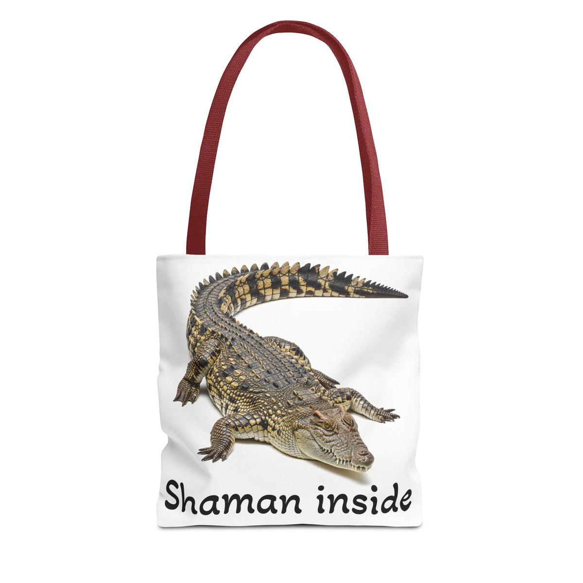 Crocodile "Shaman Inside" Tote Bag