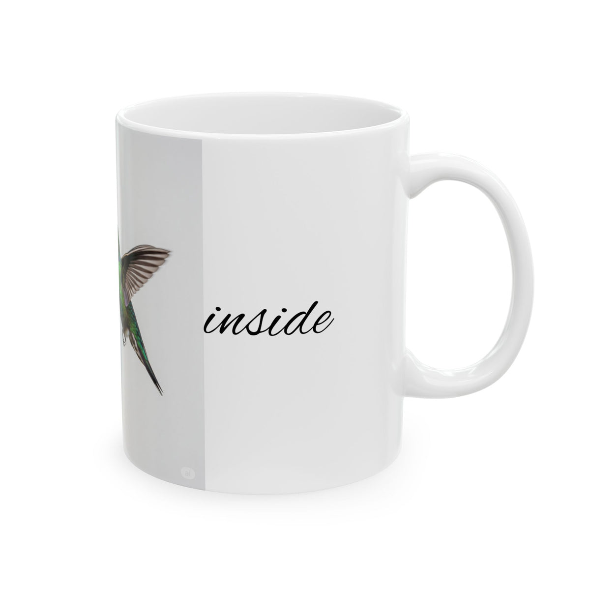 🪶 Tazza con spirito colibrì – Gioia in movimento 