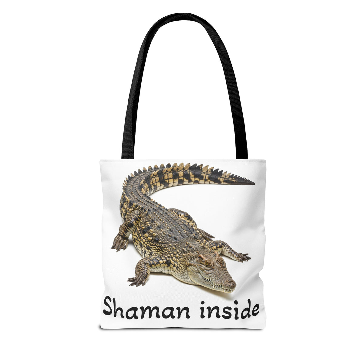 Crocodile "Shaman Inside" Tote Bag