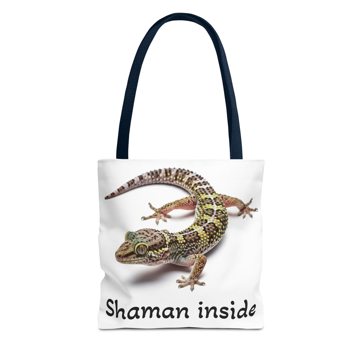 Tote — 'Shaman Inside' Gecko Graphic Tote Bag