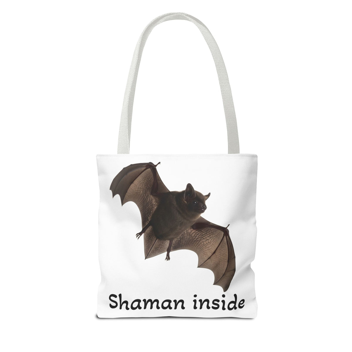 Shaman Inside Tote Bag – Bat Spirit Animal Canvas Tote