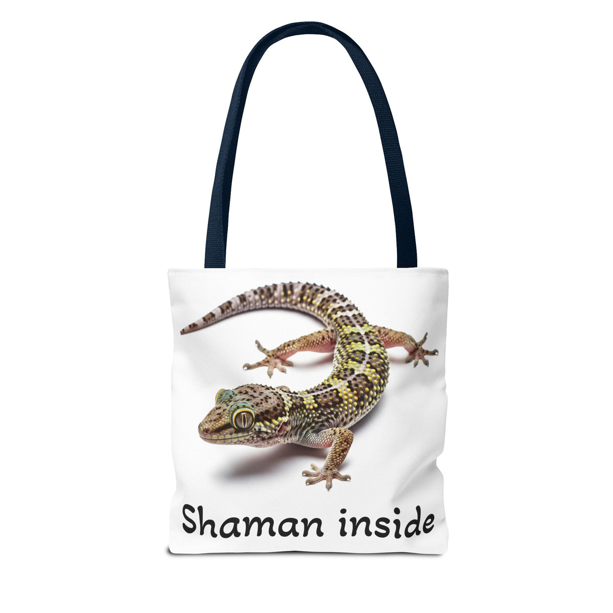 Tote — 'Shaman Inside' Gecko Graphic Tote Bag