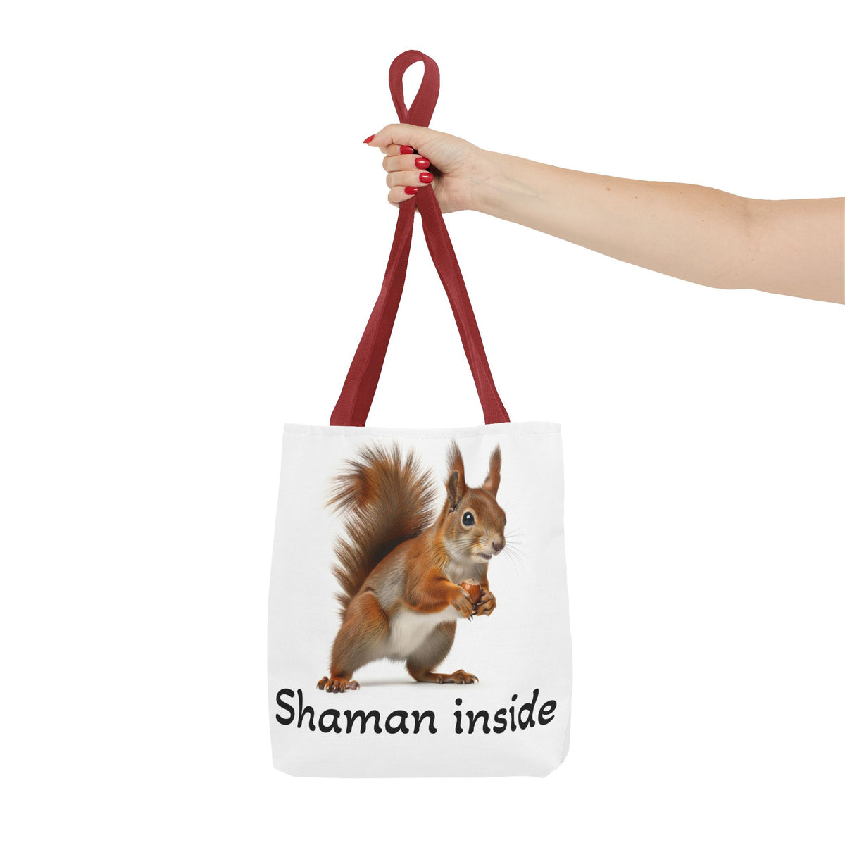 Squirrel "Shaman Inside" Tote Bag