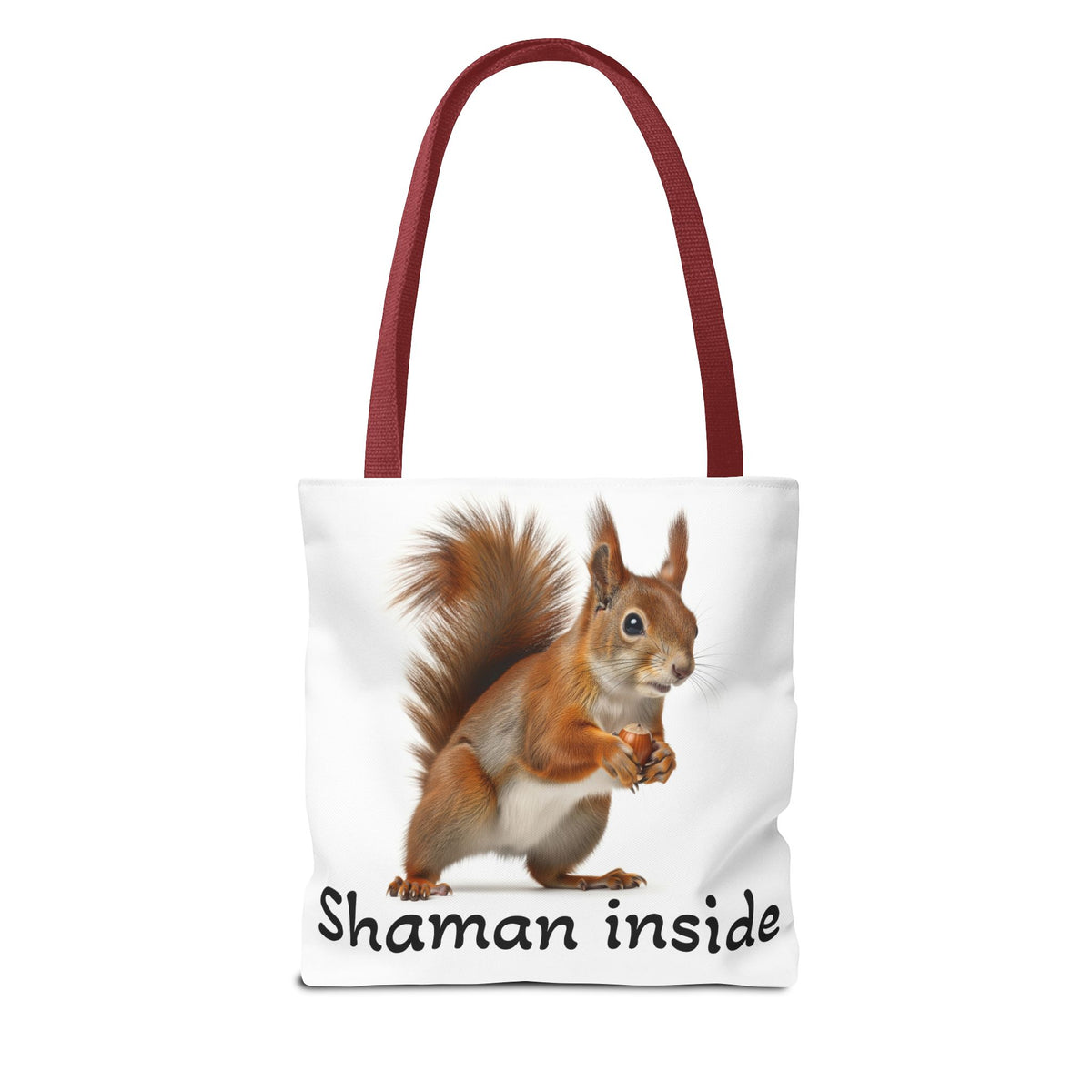 Squirrel "Shaman Inside" Tote Bag
