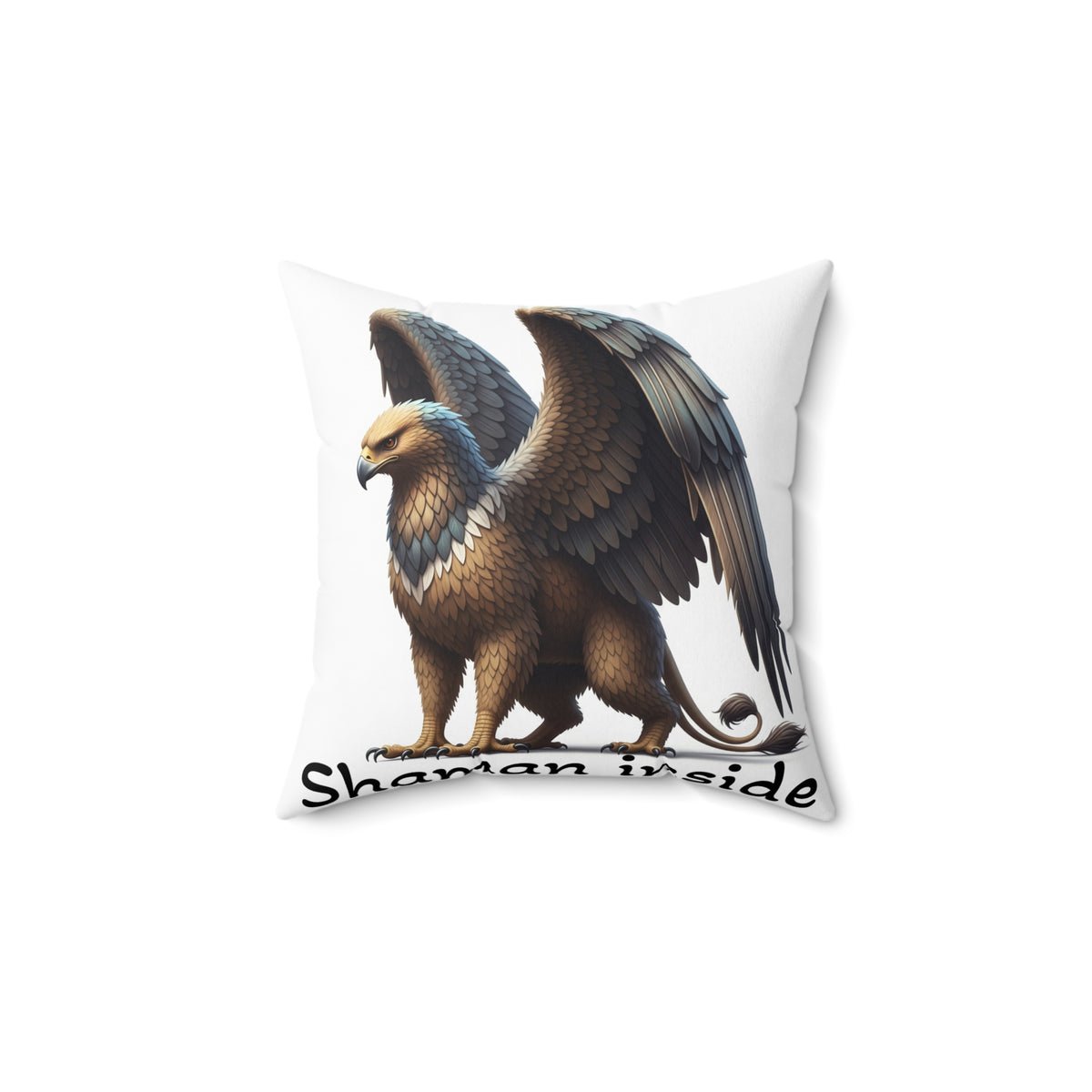 Gryphon Pillow with 'Shartan Inside' Design