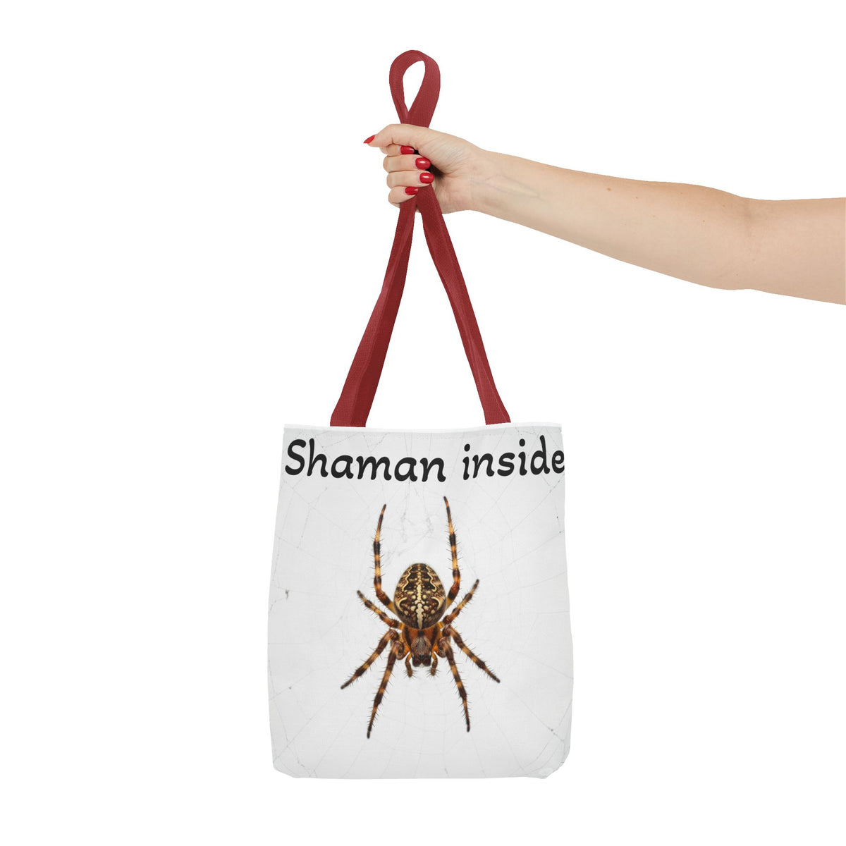Tote Bag — "Shaman Inside" Spider Graphic Tote