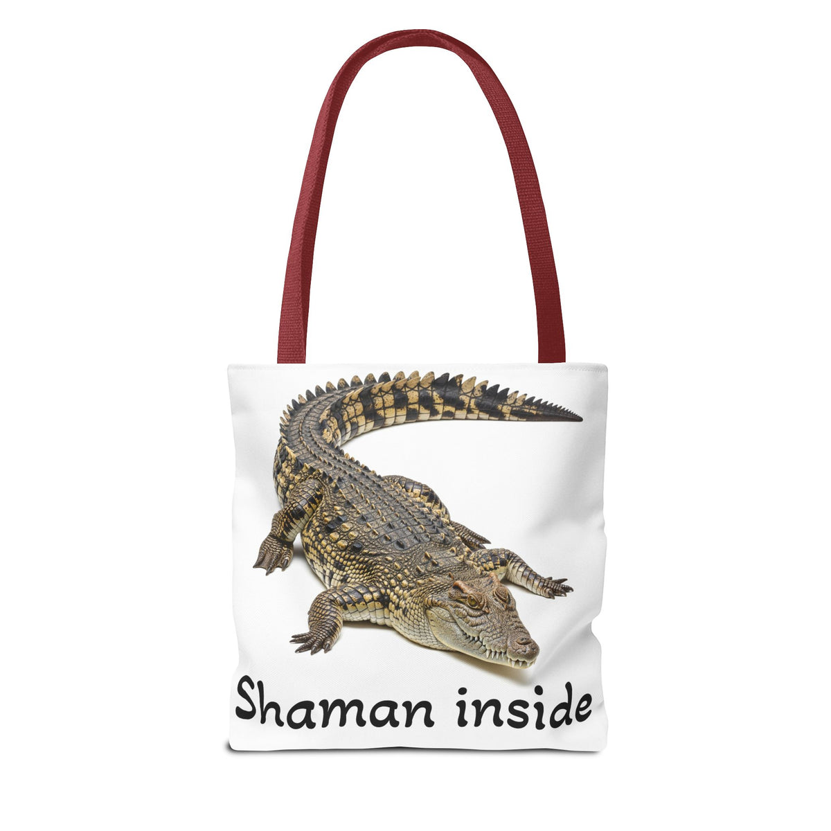 Crocodile "Shaman Inside" Tote Bag