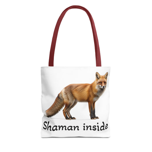 Fox 'Shaman Inside' Tote Bag