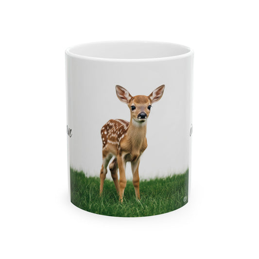 🦌 Tazza dello Spirito di Cerbiatto – Cuore Puro, Anima Coraggiosa