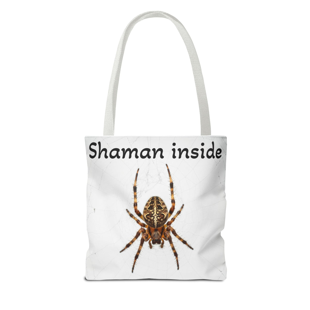 Tote Bag — "Shaman Inside" Spider Graphic Tote