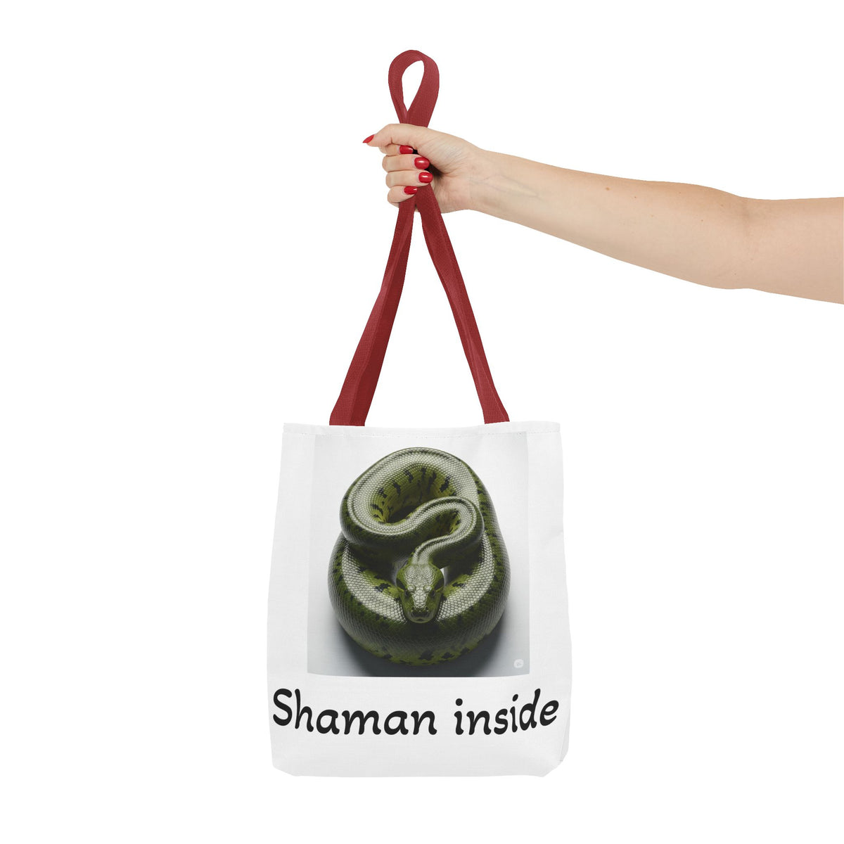 Tote Bag — 'Shaman Inside' Anaconda Spirit Tote