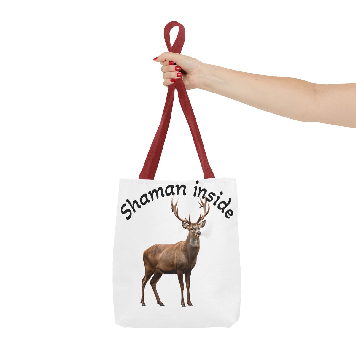 Shaman Inside Deer Tote Bag