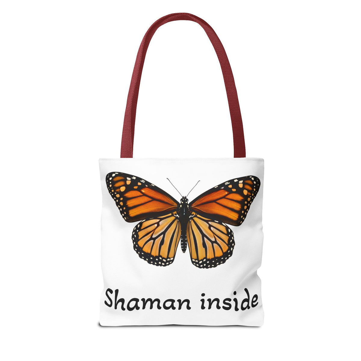 Shaman Inside Monarch Butterfly Tote Bag