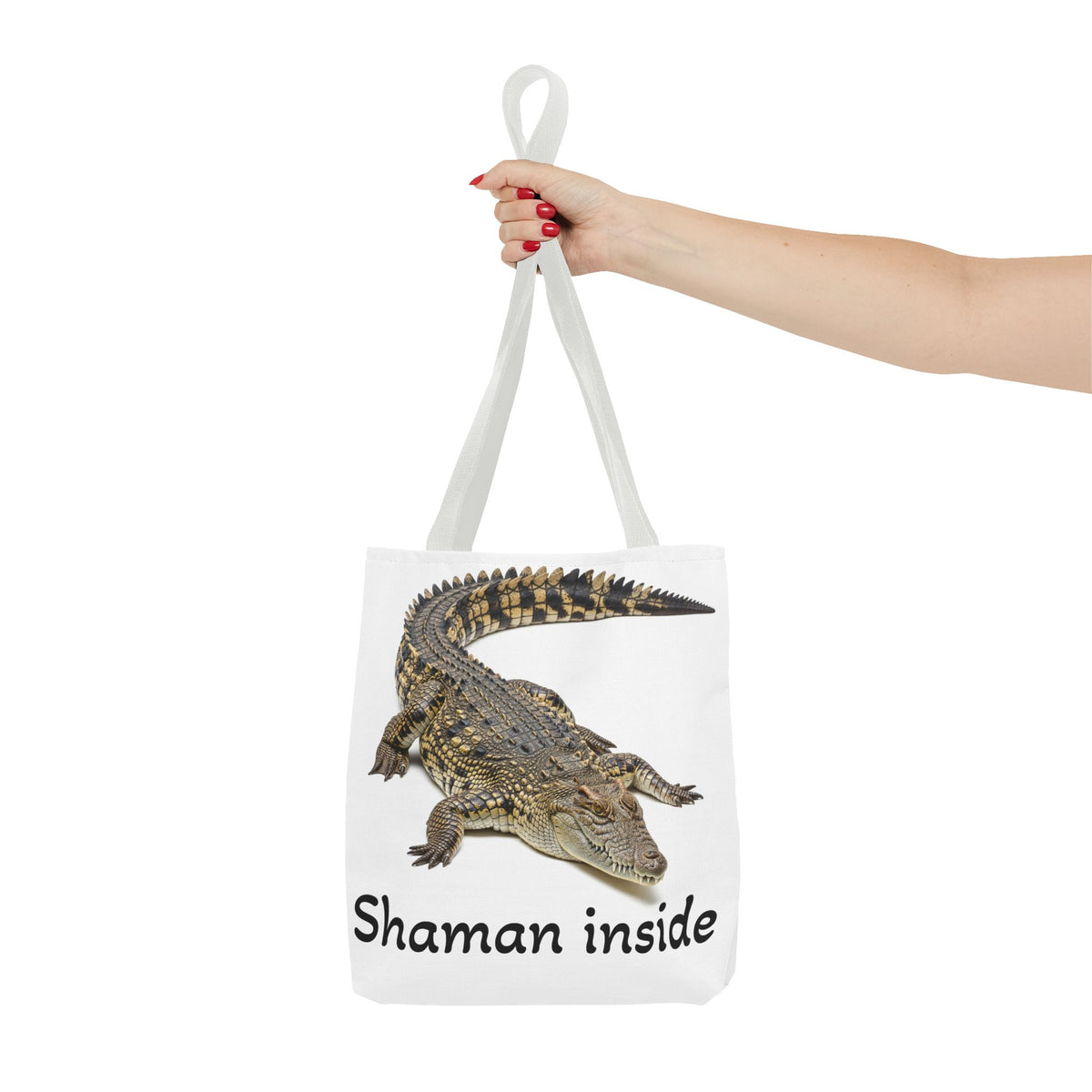 Crocodile "Shaman Inside" Tote Bag