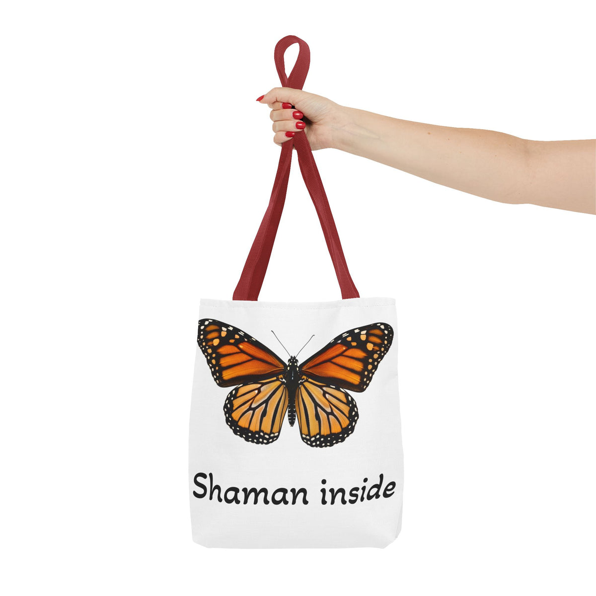 Shaman Inside Monarch Butterfly Tote Bag