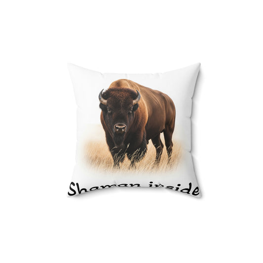 Spun Polyester Square Pillow