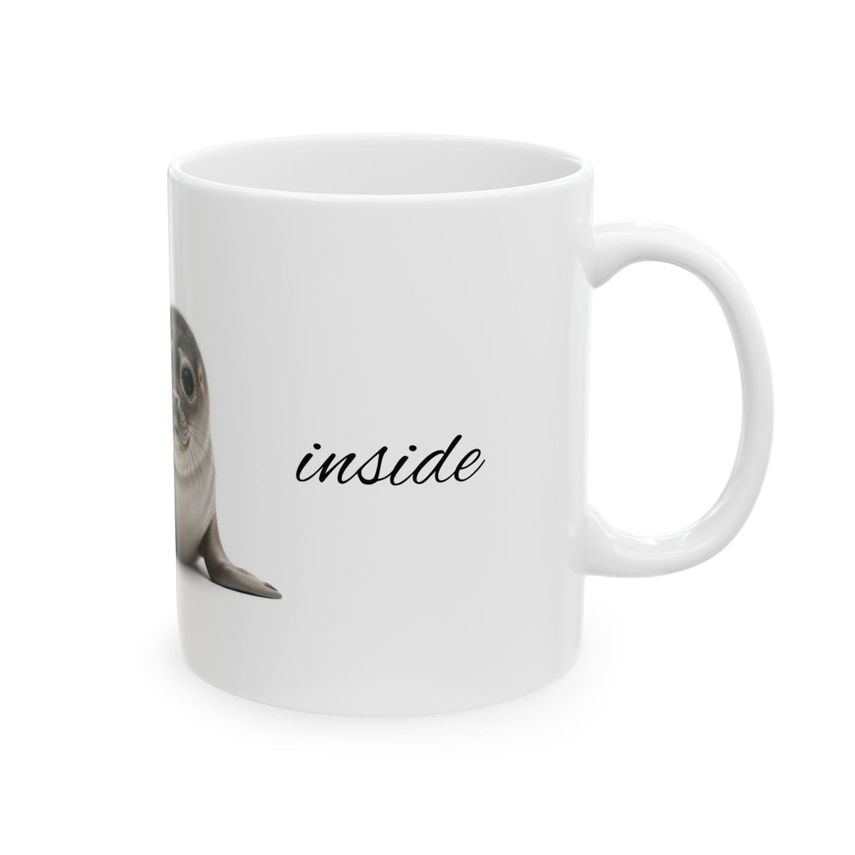 🦭 Seal Spirit Mug – Dream Freely